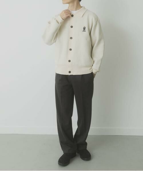 URBAN RESEARCH ITEMS / アーバンリサーチ アイテムズ カーディガン・ボレロ | Teddy Bear Wフェイスニットシャツカーディガン | 詳細19
