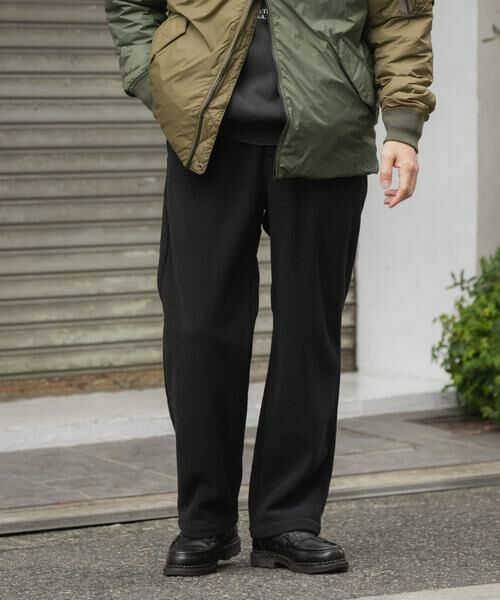 URBAN RESEARCH ITEMS / アーバンリサーチ アイテムズ その他パンツ | 裏フリースボンディングコーデュロイパンツ(ブラック)