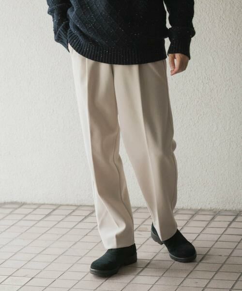 URBAN RESEARCH ITEMS / アーバンリサーチ アイテムズ その他パンツ | 『洗濯可』静電気防止ジャージメルトンスラックス | 詳細9