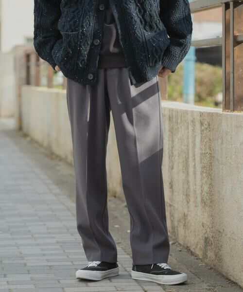 URBAN RESEARCH ITEMS / アーバンリサーチ アイテムズ その他パンツ | 『洗濯可』静電気防止ジャージメルトンスラックス | 詳細21