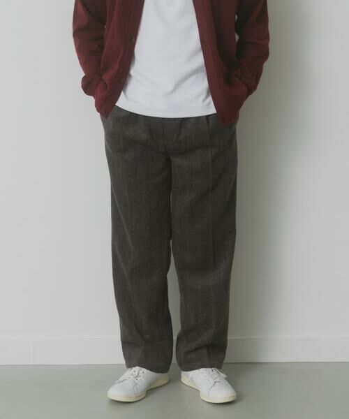 URBAN RESEARCH ITEMS / アーバンリサーチ アイテムズ その他パンツ | ヘリンボン ウエストイージースラックス | 詳細1