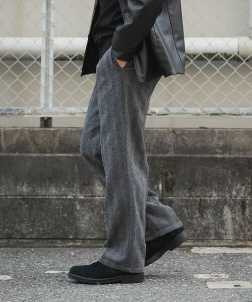 URBAN RESEARCH ITEMS / アーバンリサーチ アイテムズ その他パンツ | ヘリンボン ウエストイージースラックス | 詳細14