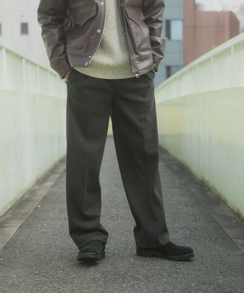 URBAN RESEARCH ITEMS / アーバンリサーチ アイテムズ その他パンツ | 静電気防止 ウールタッチTRスラックス | 詳細21