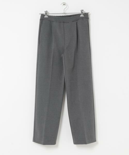 URBAN RESEARCH ITEMS/アーバンリサーチ アイテムズ 静電気防止 ウールタッチTRスラックス グレー M