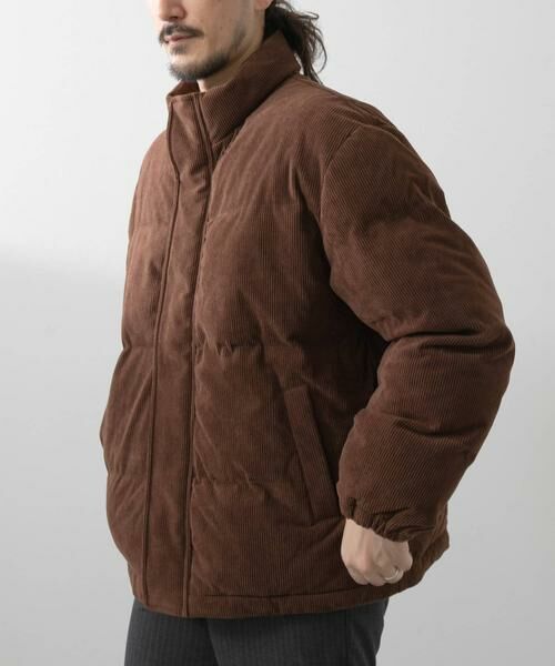 URBAN RESEARCH ITEMS / アーバンリサーチ アイテムズ ダウンジャケット・ベスト | コーディロイ 中綿ハイネックジャケット | 詳細10