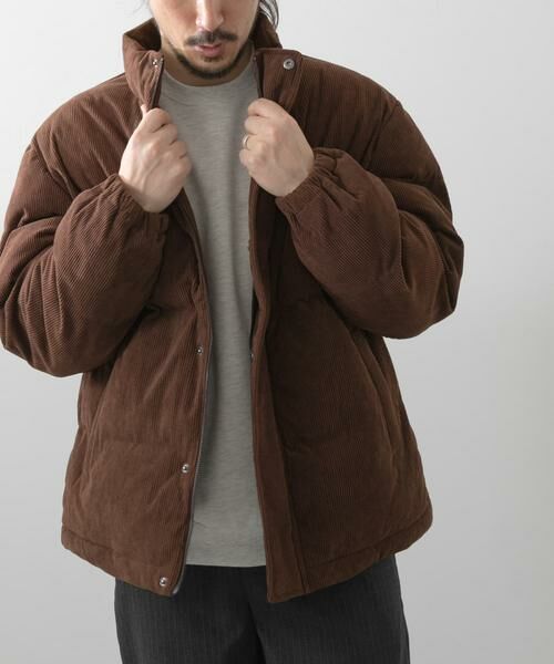 URBAN RESEARCH ITEMS / アーバンリサーチ アイテムズ ダウンジャケット・ベスト | コーディロイ 中綿ハイネックジャケット | 詳細11