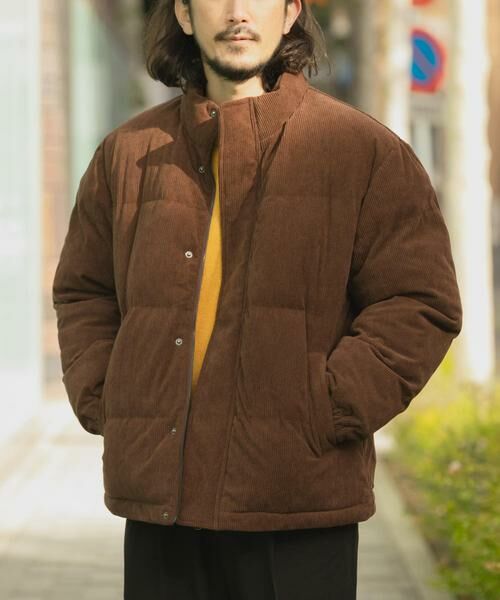 URBAN RESEARCH ITEMS / アーバンリサーチ アイテムズ ダウンジャケット・ベスト | コーディロイ 中綿ハイネックジャケット | 詳細3