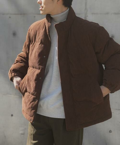 URBAN RESEARCH ITEMS / アーバンリサーチ アイテムズ ダウンジャケット・ベスト | コーディロイ 中綿ハイネックジャケット | 詳細5