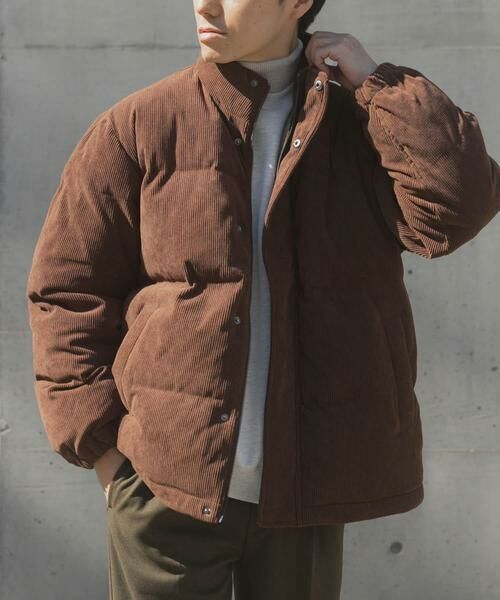 URBAN RESEARCH ITEMS / アーバンリサーチ アイテムズ ダウンジャケット・ベスト | コーディロイ 中綿ハイネックジャケット | 詳細6
