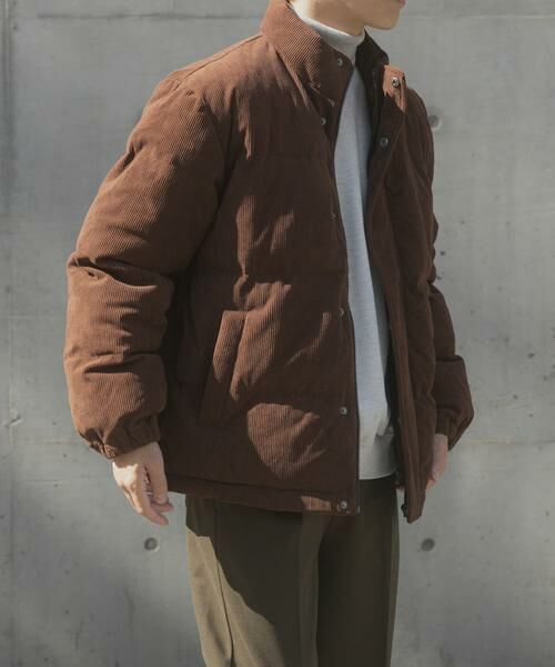 URBAN RESEARCH ITEMS / アーバンリサーチ アイテムズ ダウンジャケット・ベスト | コーディロイ 中綿ハイネックジャケット | 詳細7