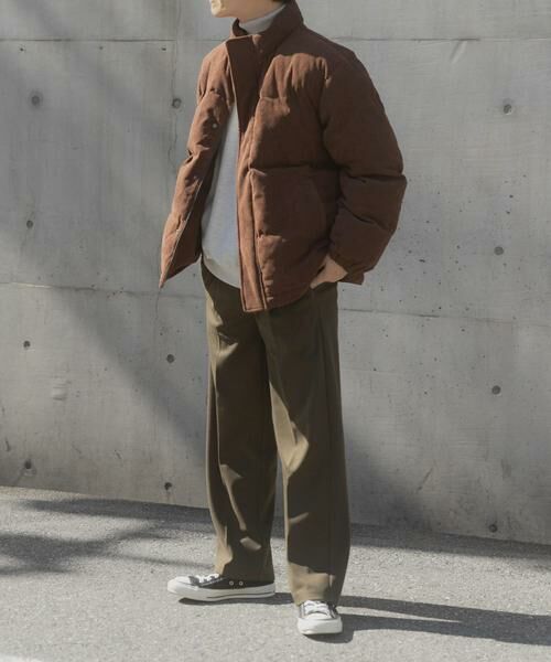 URBAN RESEARCH ITEMS / アーバンリサーチ アイテムズ ダウンジャケット・ベスト | コーディロイ 中綿ハイネックジャケット | 詳細8