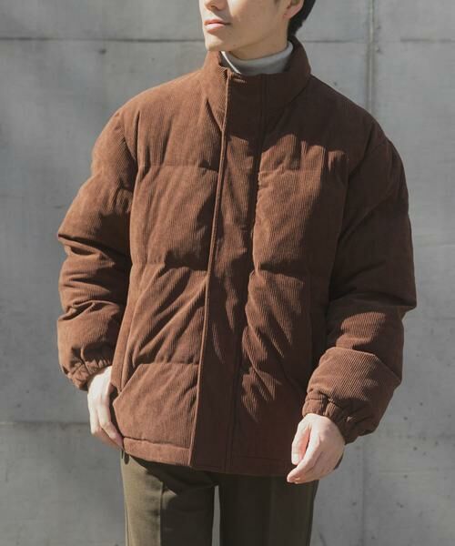 URBAN RESEARCH ITEMS / アーバンリサーチ アイテムズ ダウンジャケット・ベスト | コーディロイ 中綿ハイネックジャケット | 詳細9