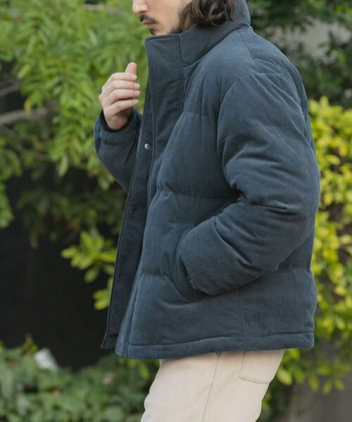 URBAN RESEARCH ITEMS / アーバンリサーチ アイテムズ ダウンジャケット・ベスト | コーディロイ 中綿ハイネックジャケット | 詳細22