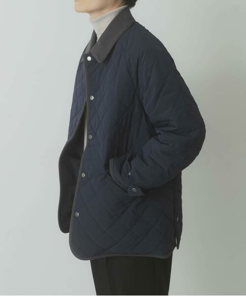 URBAN RESEARCH ITEMS / アーバンリサーチ アイテムズ ダウンジャケット・ベスト | 襟コーデュロイ 中綿キルティングジャケット | 詳細8