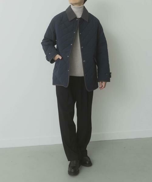 URBAN RESEARCH ITEMS / アーバンリサーチ アイテムズ ダウンジャケット・ベスト | 襟コーデュロイ 中綿キルティングジャケット | 詳細10