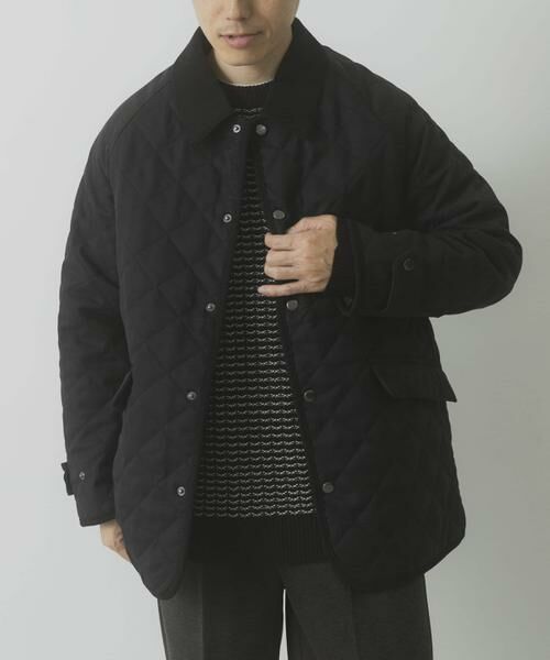 URBAN RESEARCH ITEMS / アーバンリサーチ アイテムズ ダウンジャケット・ベスト | 襟コーデュロイ 中綿キルティングジャケット | 詳細18