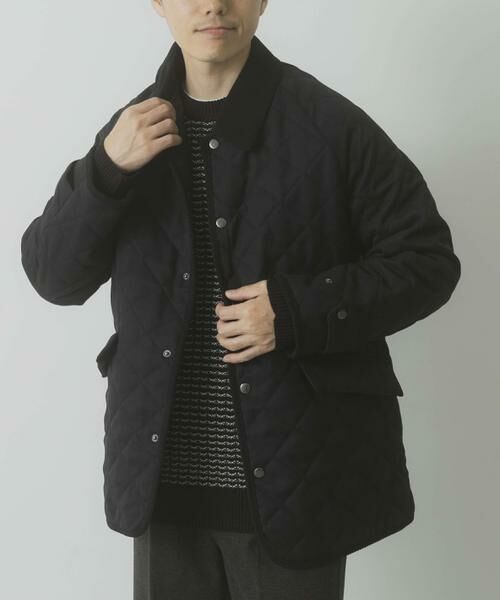 URBAN RESEARCH ITEMS / アーバンリサーチ アイテムズ ダウンジャケット・ベスト | 襟コーデュロイ 中綿キルティングジャケット | 詳細19