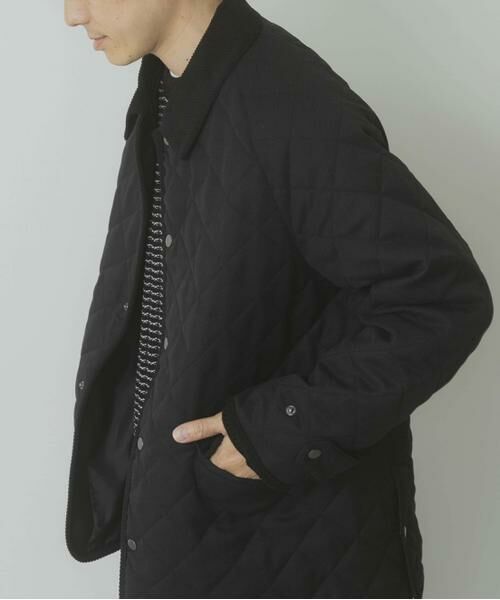 URBAN RESEARCH ITEMS / アーバンリサーチ アイテムズ ダウンジャケット・ベスト | 襟コーデュロイ 中綿キルティングジャケット | 詳細20