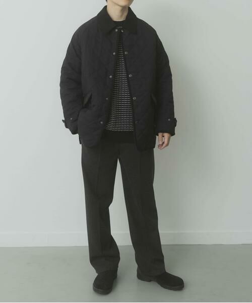 URBAN RESEARCH ITEMS / アーバンリサーチ アイテムズ ダウンジャケット・ベスト | 襟コーデュロイ 中綿キルティングジャケット | 詳細22