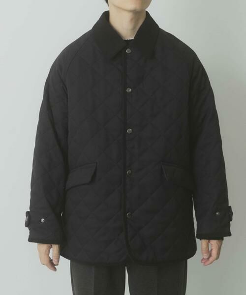 URBAN RESEARCH ITEMS / アーバンリサーチ アイテムズ ダウンジャケット・ベスト | 襟コーデュロイ 中綿キルティングジャケット | 詳細23