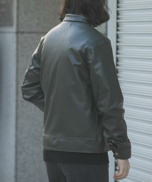 URBAN RESEARCH ITEMS / アーバンリサーチ アイテムズ レザーブルゾン・ジャケット | F.L. A-2 フライトジャケット | 詳細4