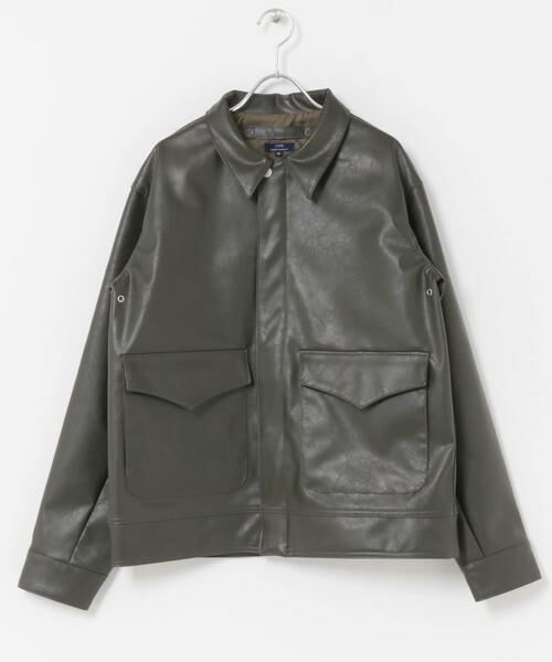 URBAN RESEARCH ITEMS / アーバンリサーチ アイテムズ レザーブルゾン・ジャケット | F.L. A-2 フライトジャケット | 詳細6