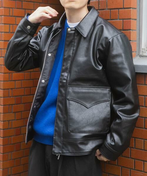 URBAN RESEARCH ITEMS / アーバンリサーチ アイテムズ レザーブルゾン・ジャケット | F.L. A-2 フライトジャケット | 詳細22
