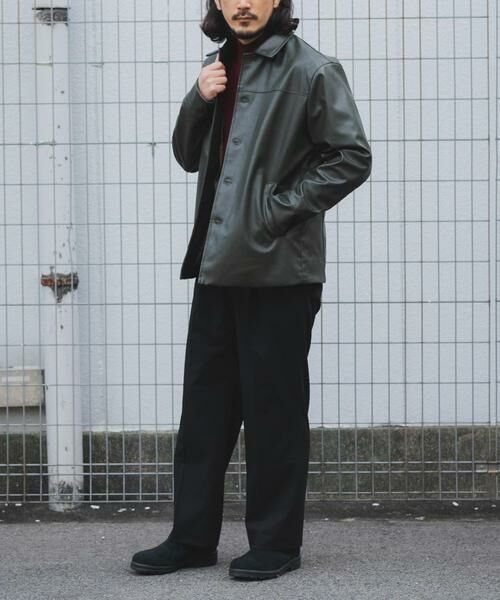 URBAN RESEARCH ITEMS / アーバンリサーチ アイテムズ レザーブルゾン・ジャケット | F.L. カーコート | 詳細7