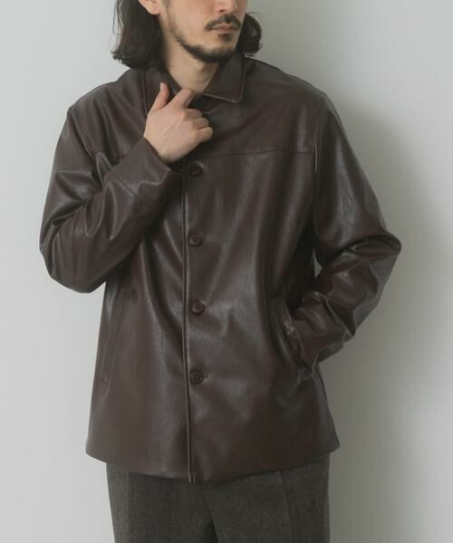 URBAN RESEARCH ITEMS / アーバンリサーチ アイテムズ レザーブルゾン・ジャケット | F.L. カーコート | 詳細10