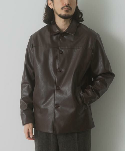 URBAN RESEARCH ITEMS / アーバンリサーチ アイテムズ レザーブルゾン・ジャケット | F.L. カーコート | 詳細11