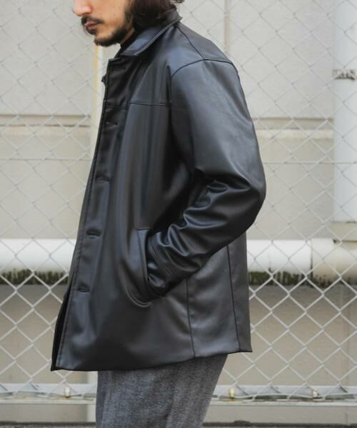 URBAN RESEARCH ITEMS / アーバンリサーチ アイテムズ レザーブルゾン・ジャケット | F.L. カーコート | 詳細20