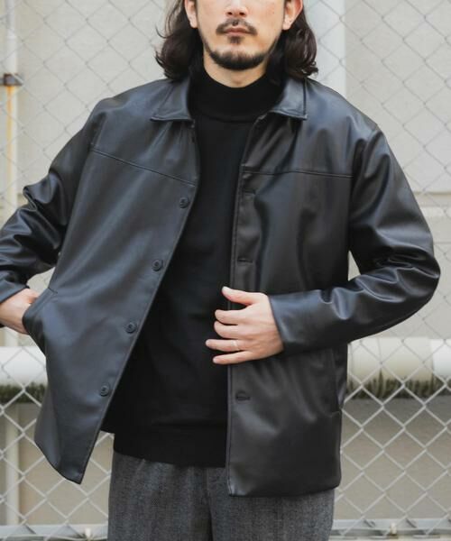 URBAN RESEARCH ITEMS / アーバンリサーチ アイテムズ レザーブルゾン・ジャケット | F.L. カーコート | 詳細22
