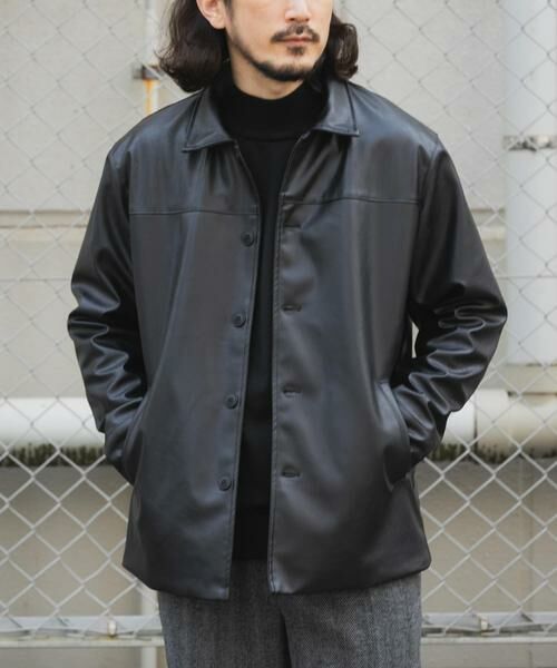URBAN RESEARCH ITEMS / アーバンリサーチ アイテムズ レザーブルゾン・ジャケット | F.L. カーコート | 詳細24