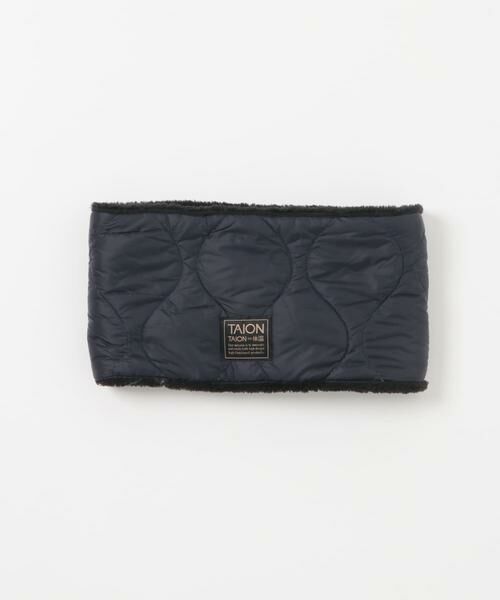 URBAN RESEARCH ITEMS / アーバンリサーチ アイテムズ マフラー・ショール・スヌード・ストール | TAION　Reversible Down Neck Warmer | 詳細8