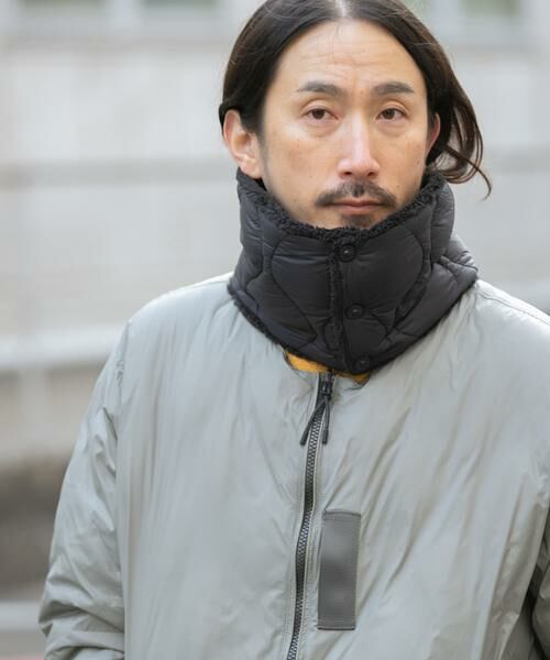 URBAN RESEARCH ITEMS / アーバンリサーチ アイテムズ マフラー・ショール・スヌード・ストール | TAION　Reversible Down Neck Warmer | 詳細12