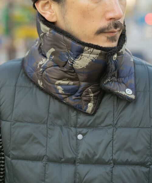 URBAN RESEARCH ITEMS / アーバンリサーチ アイテムズ マフラー・ショール・スヌード・ストール | TAION　Reversible Down Neck Warmer | 詳細16