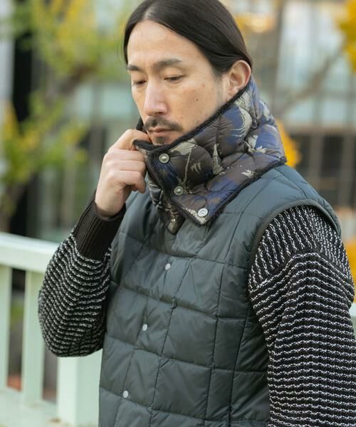 URBAN RESEARCH ITEMS / アーバンリサーチ アイテムズ マフラー・ショール・スヌード・ストール | TAION　Reversible Down Neck Warmer | 詳細17