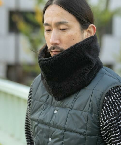 URBAN RESEARCH ITEMS / アーバンリサーチ アイテムズ マフラー・ショール・スヌード・ストール | TAION　Reversible Down Neck Warmer | 詳細18