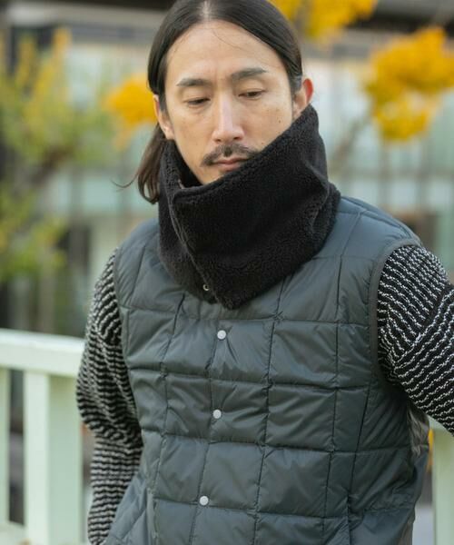 URBAN RESEARCH ITEMS / アーバンリサーチ アイテムズ マフラー・ショール・スヌード・ストール | TAION　Reversible Down Neck Warmer | 詳細19