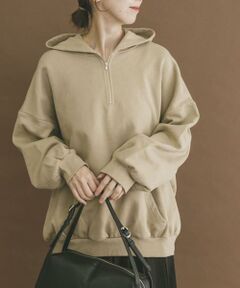 URBAN RESEARCH ITEMS / アーバンリサーチ アイテムズ パーカー | ハイヒートコットンハーフジップスウェット