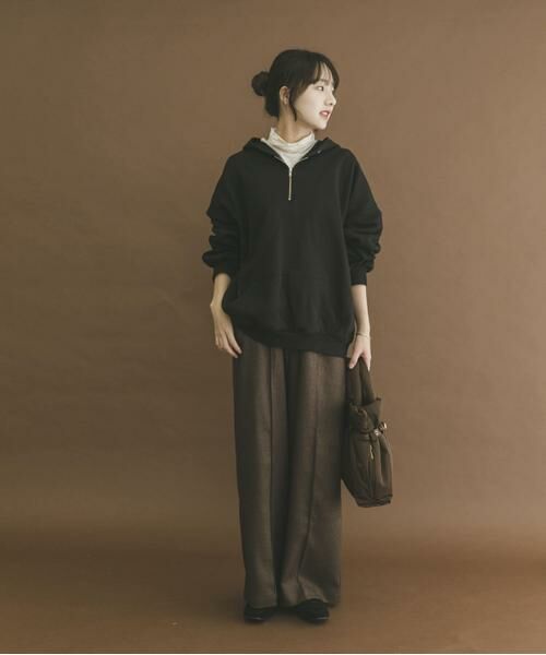 URBAN RESEARCH ITEMS / アーバンリサーチ アイテムズ パーカー | ハイヒートコットンハーフジップスウェット | 詳細3