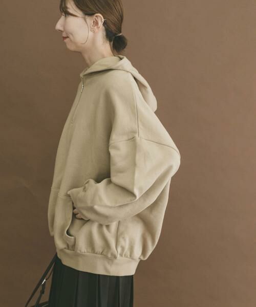 URBAN RESEARCH ITEMS / アーバンリサーチ アイテムズ パーカー | ハイヒートコットンハーフジップスウェット | 詳細15
