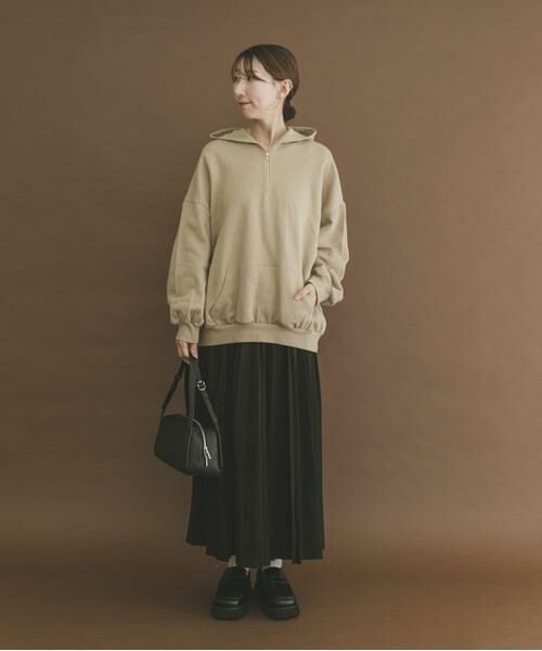 URBAN RESEARCH ITEMS / アーバンリサーチ アイテムズ パーカー | ハイヒートコットンハーフジップスウェット | 詳細17