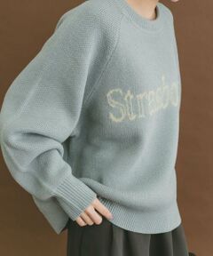 URBAN RESEARCH ITEMS / アーバンリサーチ アイテムズ ニット・セーター | スウェットライクロゴニット