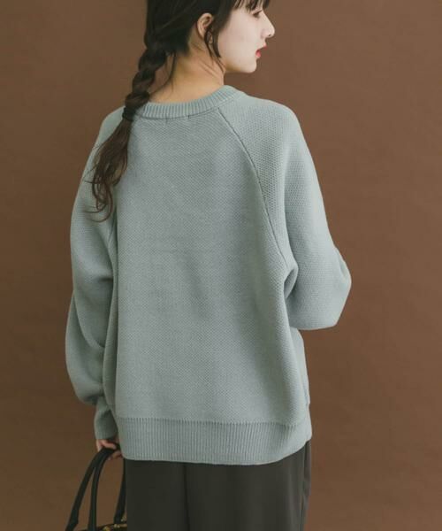 URBAN RESEARCH ITEMS / アーバンリサーチ アイテムズ ニット・セーター | スウェットライクロゴニット | 詳細14