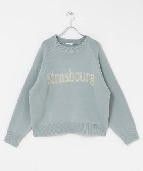 URBAN RESEARCH ITEMS / アーバンリサーチ アイテムズ ニット・セーター | スウェットライクロゴニット | 詳細17