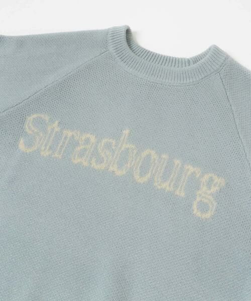 URBAN RESEARCH ITEMS / アーバンリサーチ アイテムズ ニット・セーター | スウェットライクロゴニット | 詳細18