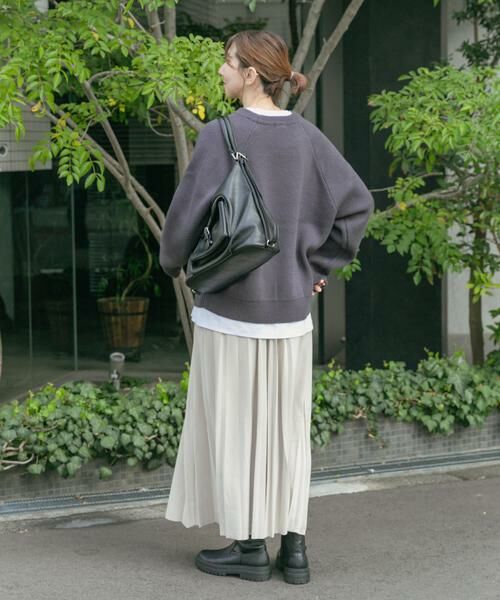 URBAN RESEARCH ITEMS / アーバンリサーチ アイテムズ ニット・セーター | スウェットライクロゴニット | 詳細24