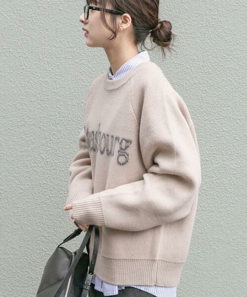 URBAN RESEARCH ITEMS / アーバンリサーチ アイテムズ ニット・セーター | スウェットライクロゴニット | 詳細29