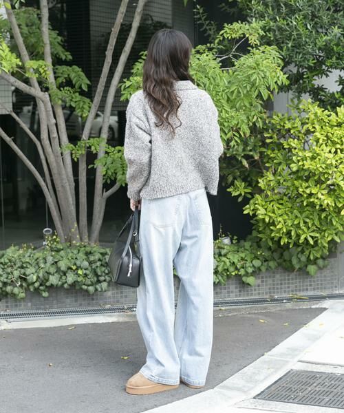 URBAN RESEARCH ITEMS / アーバンリサーチ アイテムズ ニット・セーター | ネップミックスポロニット | 詳細6